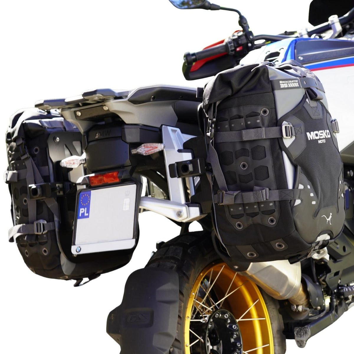 Rackless plate V4 for OEM 1300GS ADV