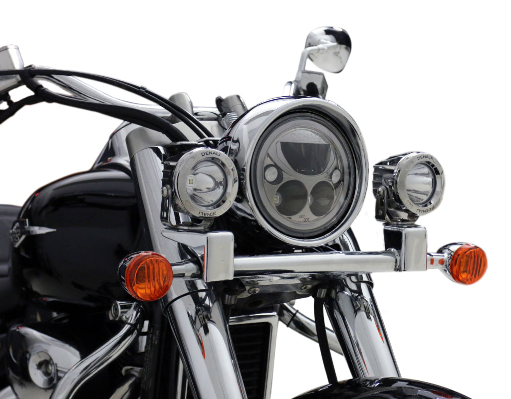 DENALI LED Headlight Mount - Select Suzuki Cruisers – bilde 3