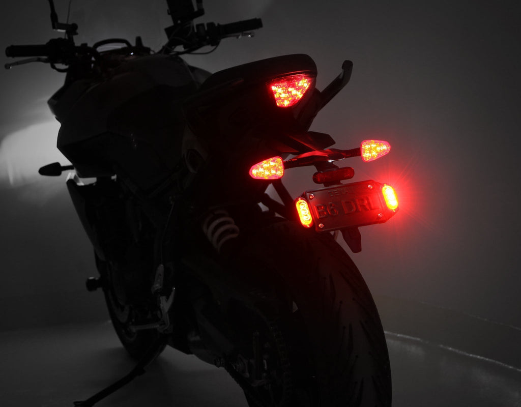 DENALI Plug-&-Play Rear T3 Turn Signal License Plate Kit for Triumph Tiger Sport 660 '22- – bilde 4