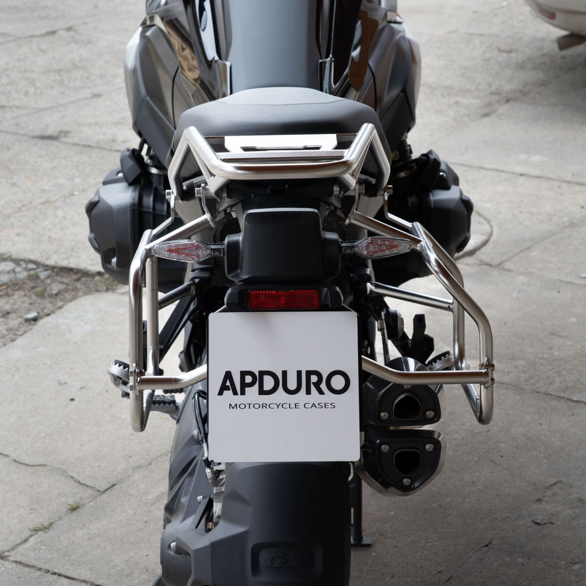 Large top case rack for BMW 1300 GS