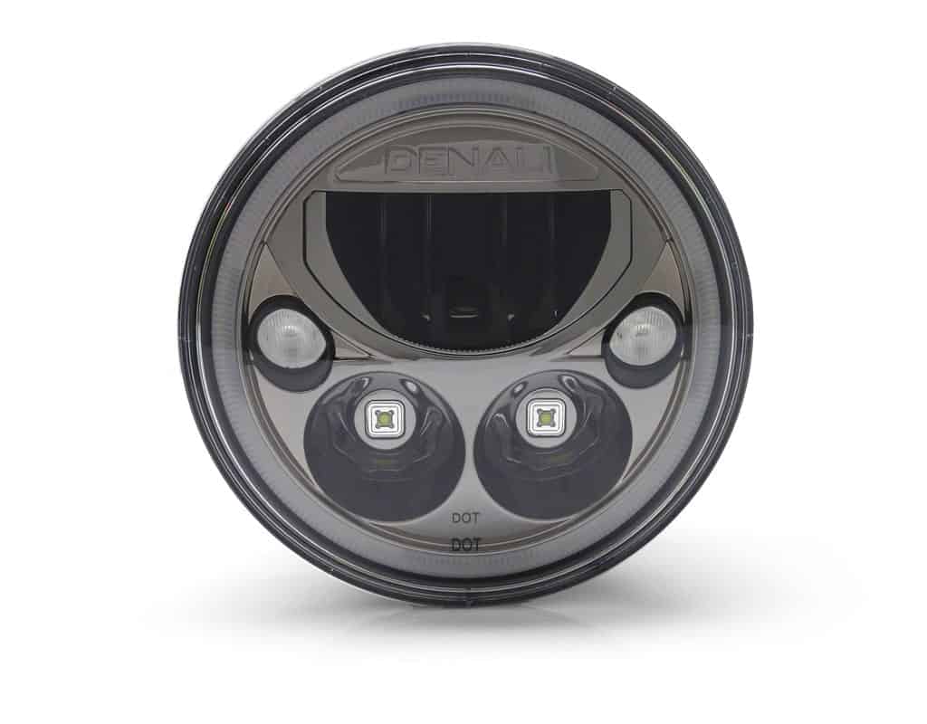 DENALI M7 E-Mark LED Headlight Module - 7" – bilde 5