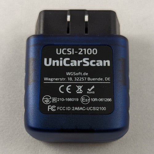 UniCarScan adapter for MotoScan diagnose