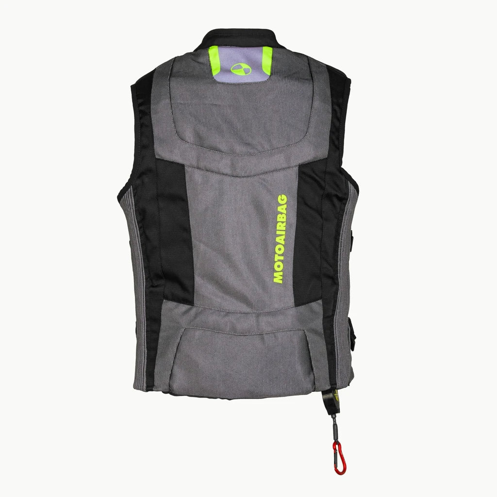 MOTOAIRBAG MAB v4.0 Airbag Vest – grå/gul – bilde 3