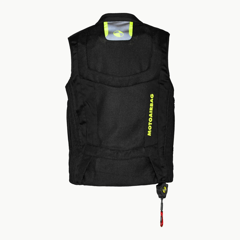 MOTOAIRBAG MAB v4.0 Airbag Vest – svart/gul – bilde 3