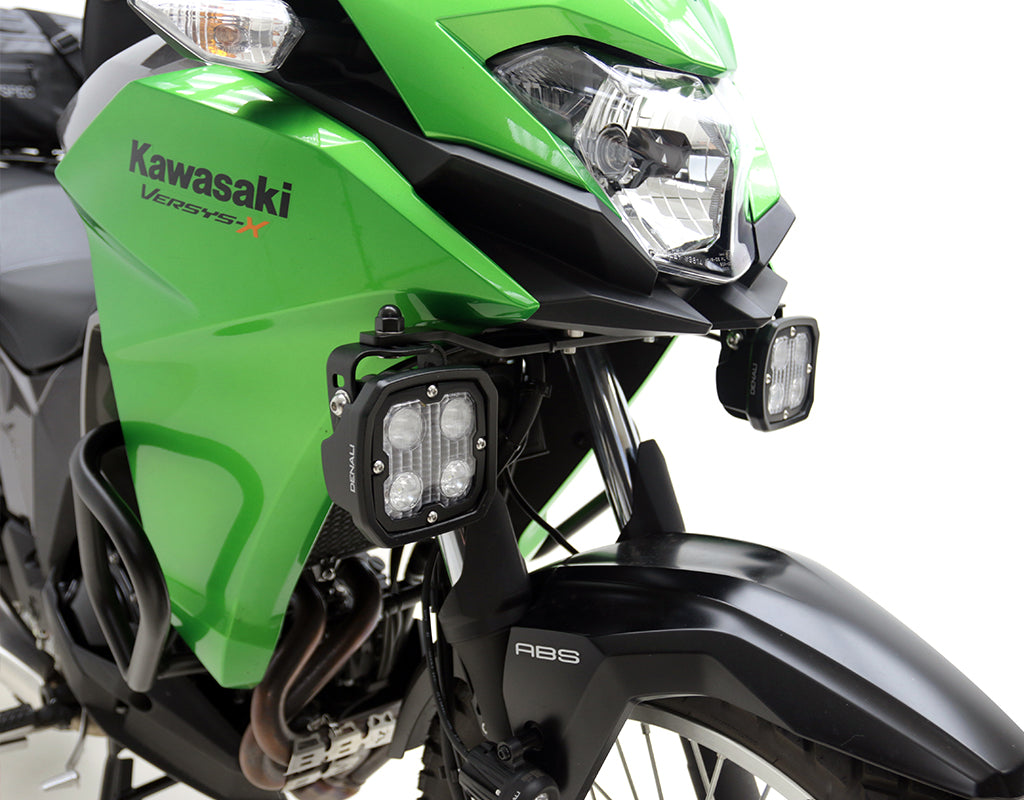 DENALI Driving Light Mount - Kawasaki Versy-X 300 '17-'21